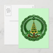 Kerstdagh Feestdagenkaart (Voorkant / Achterkant)