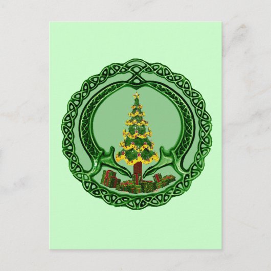 Kerstdagh Feestdagenkaart (Voorkant)