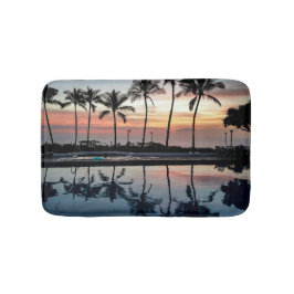 Kerstdagzonsondergang Badmat