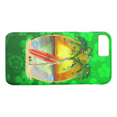 Kerstdagzonsondergang Case-Mate iPhone Case (Achterkant (Horizontaal))