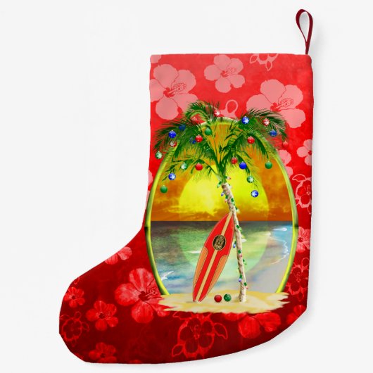 Kerstdagzonsondergang Kleine Kerstsok (Achterkant)