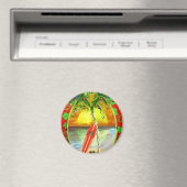 Kerstdagzonsondergang Magneet (Insitu (Vaatwasser))