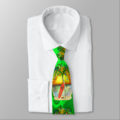 Kerstdagzonsondergang Stropdas (Gebonden)