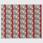 Kerstdalmatiaan Cadeaupapier (Vlak)