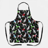 KerstDalmatiaans Schort (Voorkant)