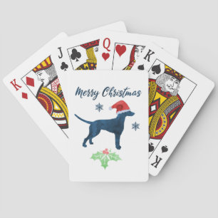 KerstDalmatian Dog Pokerkaarten