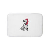 Kerstdalmatiër Badmat (Voorkant)