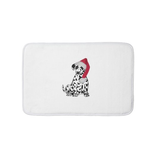 Kerstdalmatiër Badmat (Voorkant)