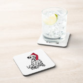 Kerstdalmatiër Drankjes Onderzetter (Rechterzijde)
