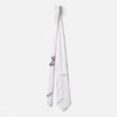 kerstDalmatiër gepersonaliseerd Stropdas (Achterkant)