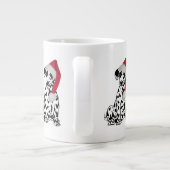 Kerstdalmatiër Grote Koffiekop (Achterkant)