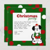 Kerstdalmatiër Kaart (Voorkant / Achterkant)