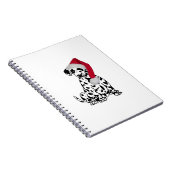 Kerstdalmatiër Notitieboek (Rechterzijde)
