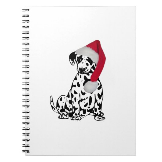 Kerstdalmatiër Notitieboek (Voorkant)