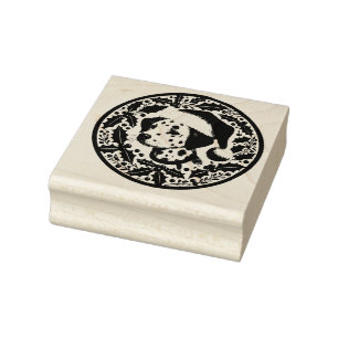 Kerstdalmatiër Rubberstempel