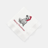 Kerstdalmatiër Servetten (Hoek)