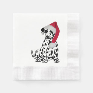 Kerstdalmatiër Servetten