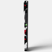 KerstDalmatische iPhone Hoesje-Mate-draagtas Case-Mate iPhone Case (Achterkant / Links)