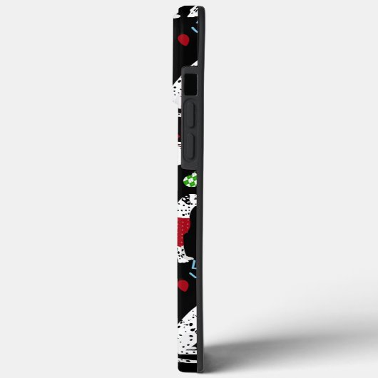 KerstDalmatische iPhone Hoesje-Mate-draagtas Case-Mate iPhone Case (Achterkant / Links)
