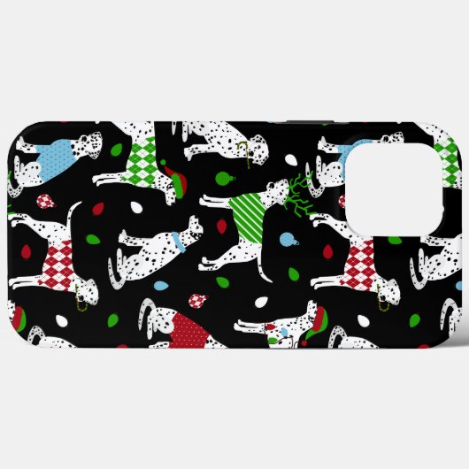 KerstDalmatische iPhone Hoesje-Mate-draagtas Case-Mate iPhone Case (Achterkant (horizontaal))