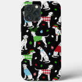 KerstDalmatische iPhone Hoesje-Mate-draagtas Case-Mate iPhone Case (Achterkant)