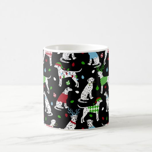 KerstDalmatische koffie-Mok Koffiemok (Center)