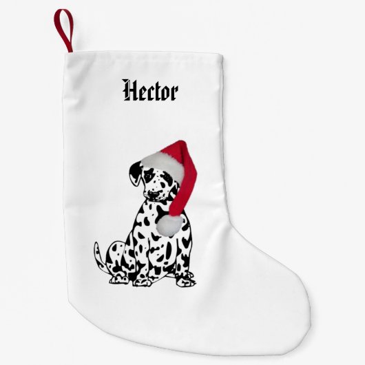 kerstDalmatische naam Kleine Kerstsok (Voorkant)