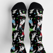 kerstDalmatische sokken (Top)