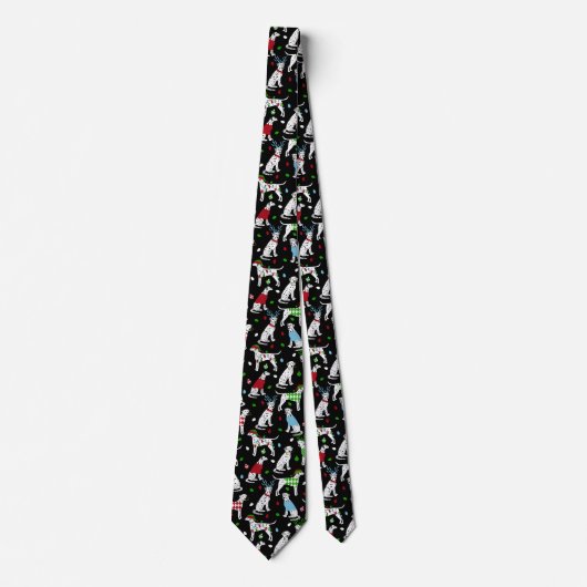 KerstDalmatische Stropdas (Voorkant)