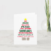 Kerstdank Bedankkaart (Voorkant)