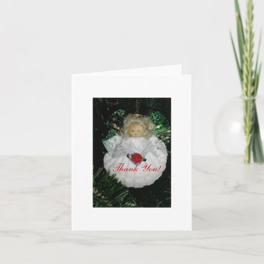 Kerstdank Bedankkaart (Voorkant)