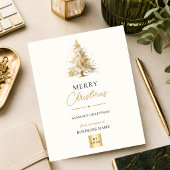 Kerstdankjespakket Inzetstuk Zakelijk Flyer