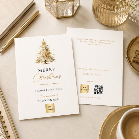 Kerstdankjespakket Inzetstuk Zakelijk Flyer