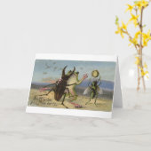 - Kerstdans van vreugde, Kaart (Gele Bloem)