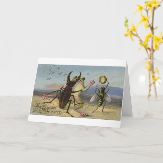  - Kerstdans van vreugde, Kaart (Gele Bloem)