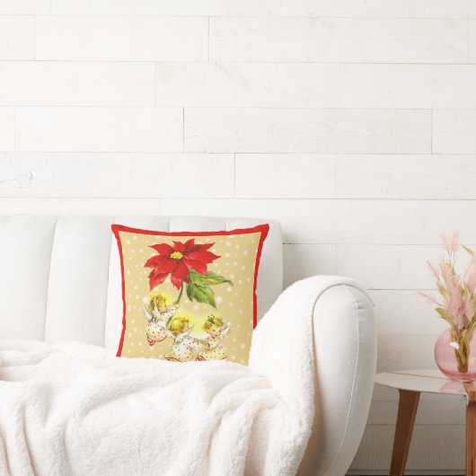 Kerstdansen Baby Angels Kussen (Bank)