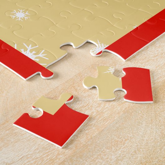 Kerstdansen Baby Angels Kussen Legpuzzel (Zijkant)