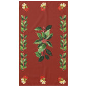 Kerstdansen Baby Angels op rood Tafelkleed (Voorkant)