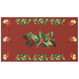 Kerstdansen Baby Angels op rood Tafelkleed