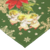 Kerstdansen Baby Angels op sneeuwvlokken Tafelkleed (Gekanteld)