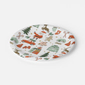 Kerstdansen schattige feestdagen Bord (Gekanteld)