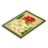 Kerstdansende Baby Angels Notitieboek (Linkerzijde)