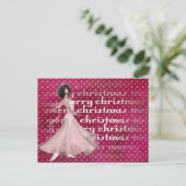 Kerstdanser - Vakantie/Ballerina Briefkaarten (Staand voorkant)