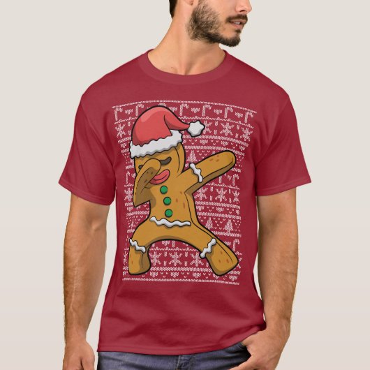 Kerstdanserman T-shirt (Voorkant)