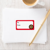 kerstdartboard etiket (Insitu)