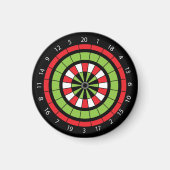 kerstdartboard magneet (Voorkant)