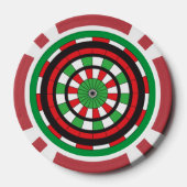 kerstdartboard pokerchips (Achterkant)