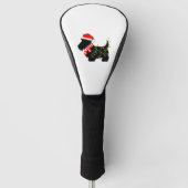 kerstdasje met licht golfheadcover (Voorkant)