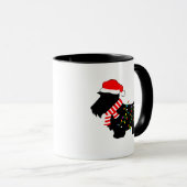 kerstdasje met licht mok (Voorkant rechts)