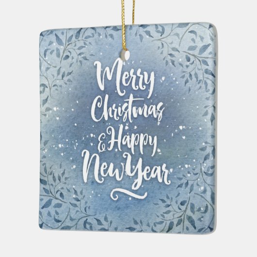 Kerstdatumscript aanpassen keramisch ornament (Links)